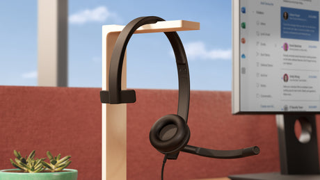 Logitech H570e Wired USB Headset (Mono, USB-A) — Being Shipped