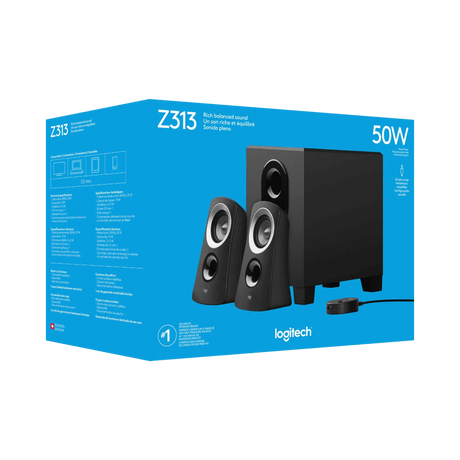 Logitech Z313 Speaker System with Subwoofer — Being Shipped
