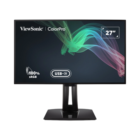 ViewSonic VP2768a-4K 27" 4K UHD Pantone Validated 100% sRGB Monitor with Docking Station Design — Being Shipped