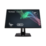 ViewSonic VP2768a-4K 27" 4K UHD Pantone Validated 100% sRGB Monitor with Docking Station Design — Being Shipped