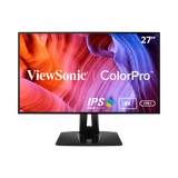 ViewSonic VP2768a-4K 27" 4K UHD Pantone Validated 100% sRGB Monitor with Docking Station Design — Being Shipped