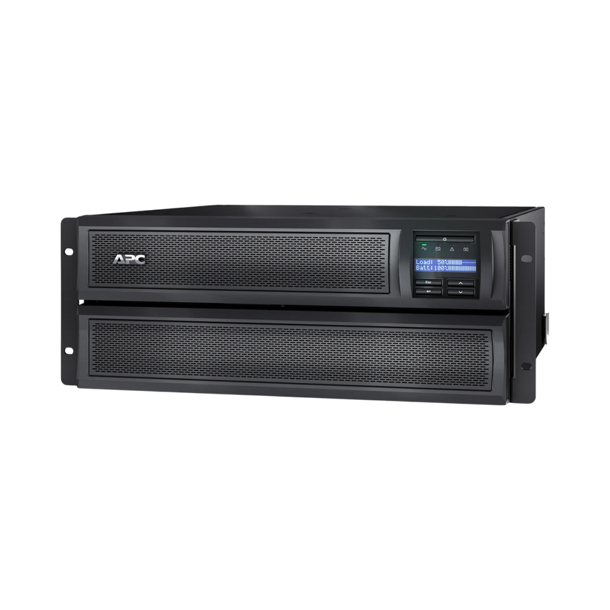 APC Smart-UPS X, Line Interactive, 3kVA, Rack/tower convertible 4U, 100V-127V, 6x 5-15R+3x 5-20R+1x L5-30R NEMA, NMC, Extended runtime,Short depth,TAA — Being Shipped