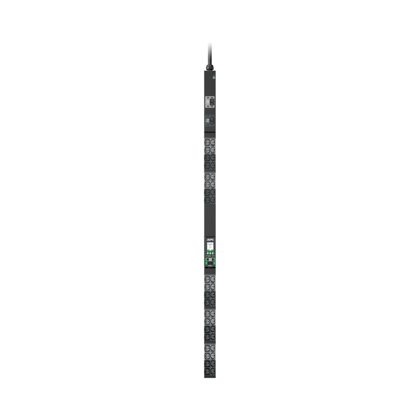 APC NetShelter Rack PDU Advanced, Metered, 5.0kW, 1Phase, 208V, 30A, L6-30P, 40 Outlet — Being Shipped