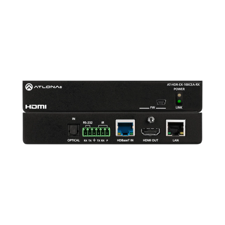 Atlona 4K HDR HDMI over HDBaseT Receiver (330') — Being Shipped