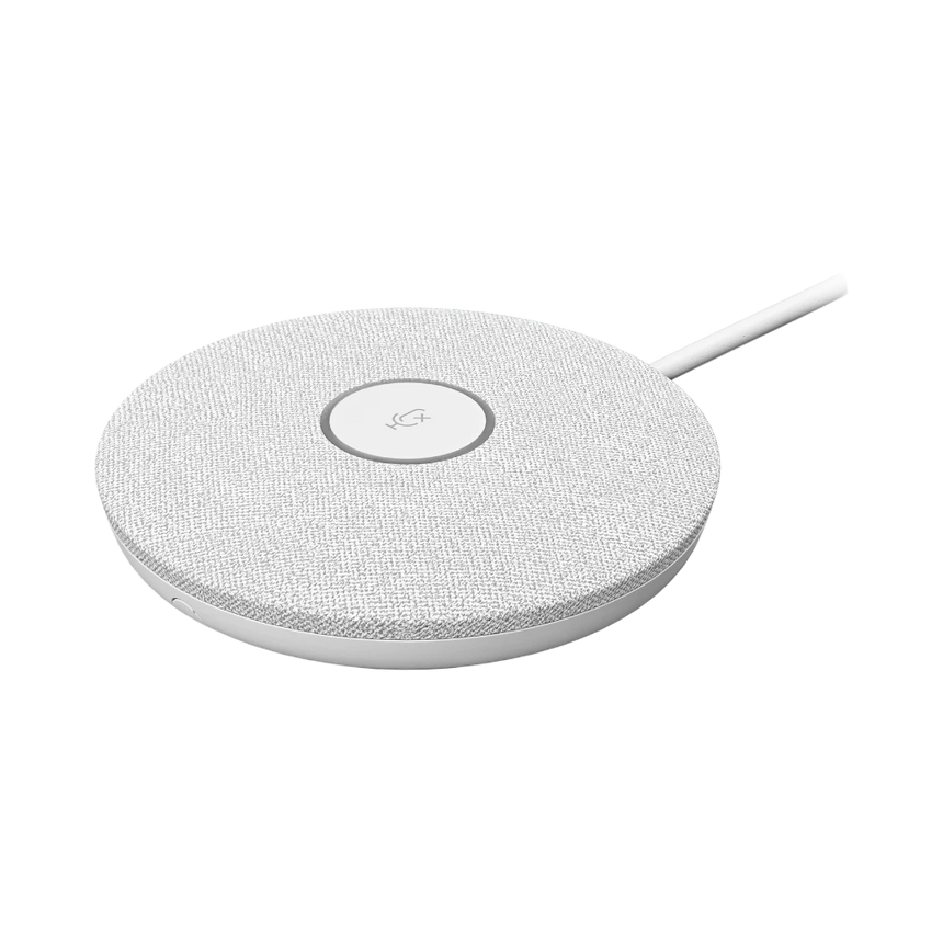 Logitech Rally Mic Pod Boundary Microphone (White) — Being Shipped