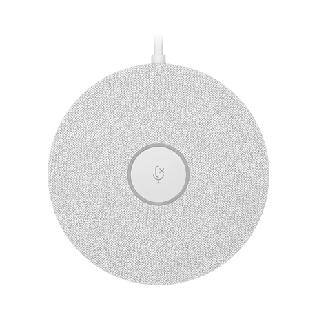 Logitech Rally Mic Pod Boundary Microphone (White) — Being Shipped