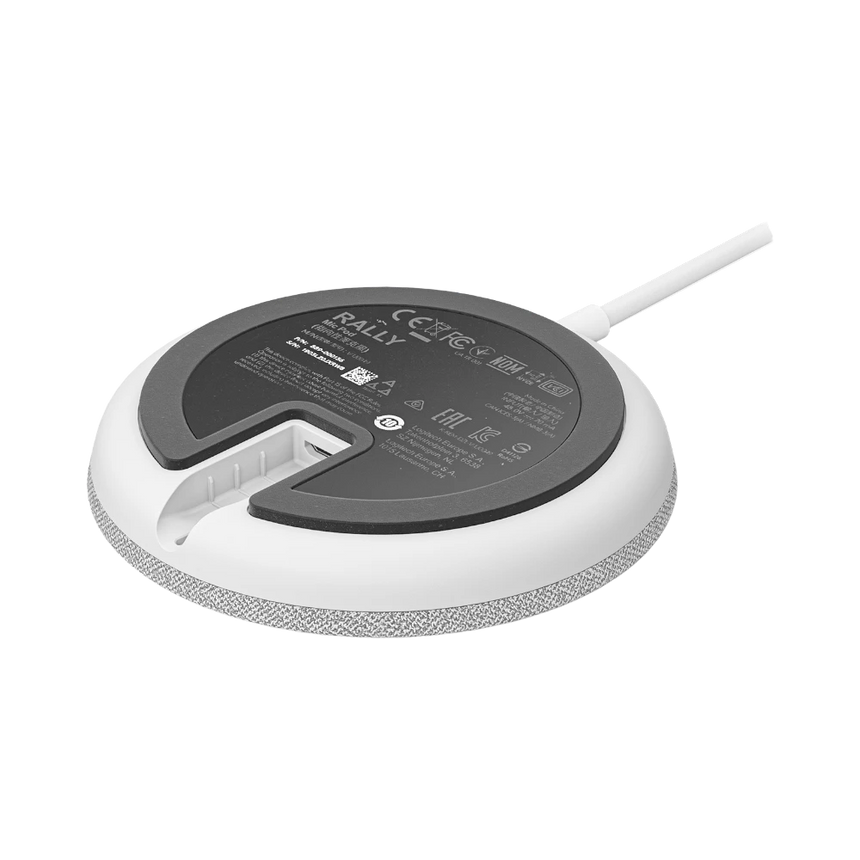 Logitech Rally Mic Pod Boundary Microphone (White) — Being Shipped