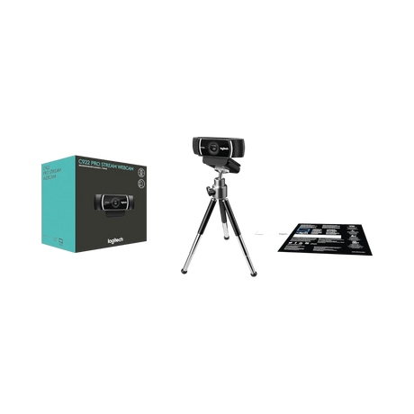 Logitech - C922 Pro Stream 1080 Video Streaming Webcam — Being Shipped