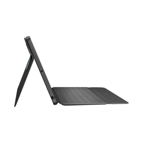 Logitech Rugged Folio Protective Keyboard Case for 10.2" iPad 7/8/9th Gen (Graphite) — Being Shipped