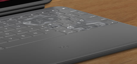 Logitech Rugged Folio Protective Keyboard Case for 10.2" iPad 7/8/9th Gen (Graphite) — Being Shipped