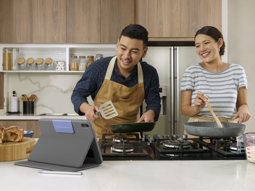 Logitech Rugged Folio Protective Keyboard Case for 10.2" iPad 7/8/9th Gen (Graphite) — Being Shipped