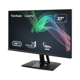 ViewSonic VP2756-2K 2K QHD Pantone Validated 100% sRGB & Factory Pre-Calibrated Monitor with 60W USB-C — Being Shipped