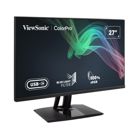 ViewSonic VP2756-2K 2K QHD Pantone Validated 100% sRGB & Factory Pre-Calibrated Monitor with 60W USB-C — Being Shipped