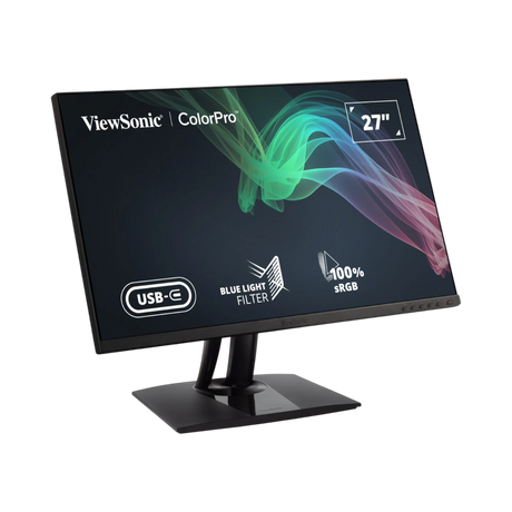 ViewSonic VP2756-2K 2K QHD Pantone Validated 100% sRGB & Factory Pre-Calibrated Monitor with 60W USB-C — Being Shipped