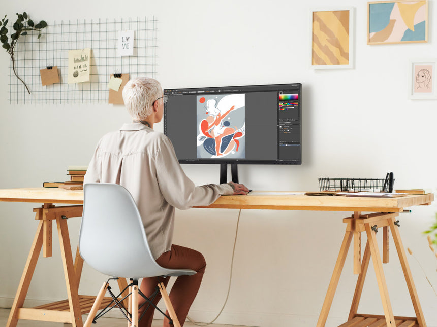 ViewSonic VP2756-2K 2K QHD Pantone Validated 100% sRGB & Factory Pre-Calibrated Monitor with 60W USB-C — Being Shipped
