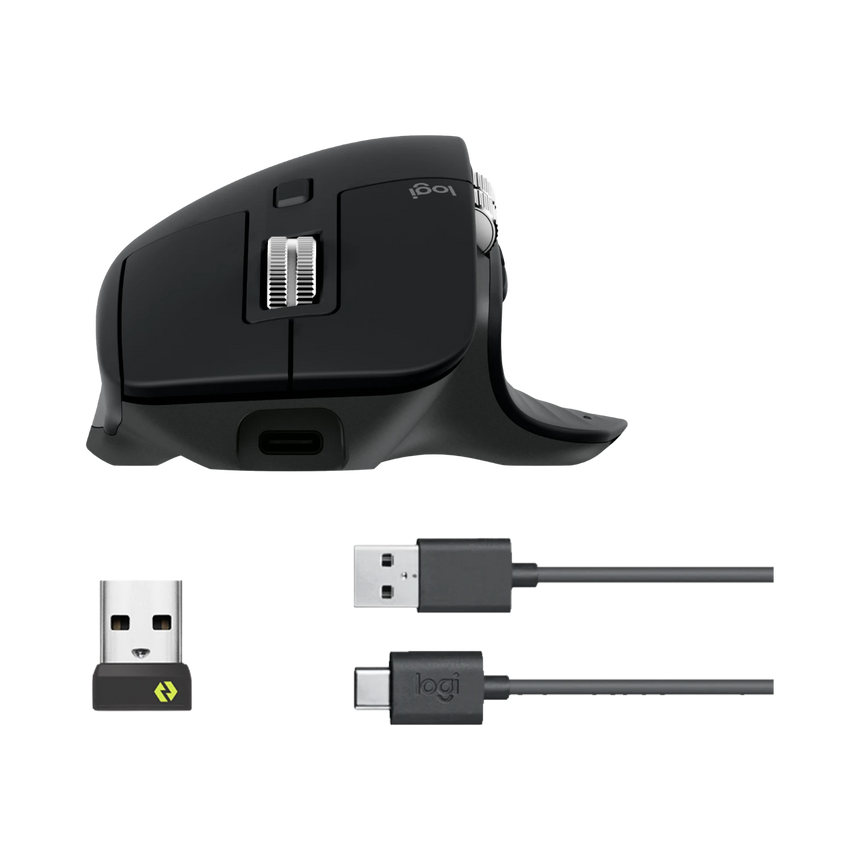 Logitech MX Master 3S Wireless Mouse (Black) — Being Shipped