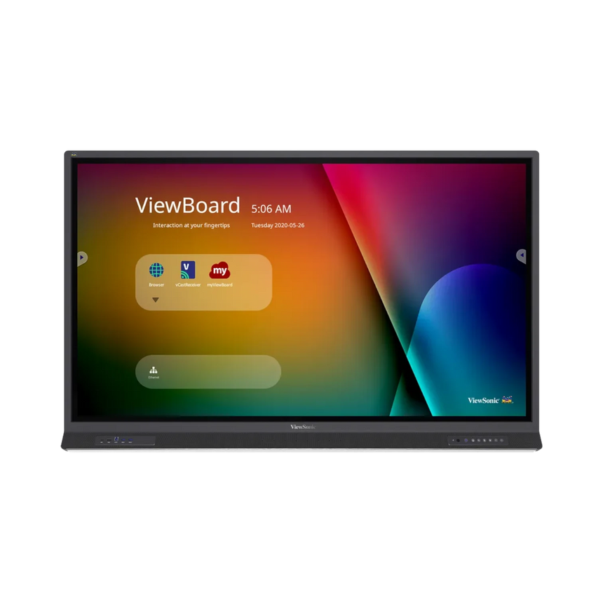 ViewSonic ViewBoard IFP6552-1TAA 65" UHD 4K Touchscreen Commercial Monitor (TAA Compliant) — Being Shipped