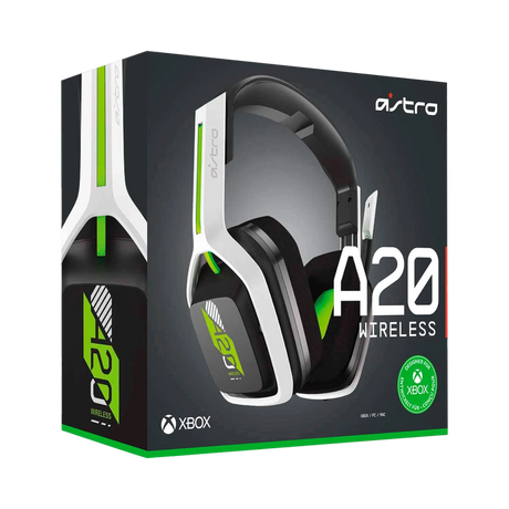 Logitech ASTRO Gaming A20 Wireless Gaming Headset for Xbox (Black/White/Green) — Being Shipped