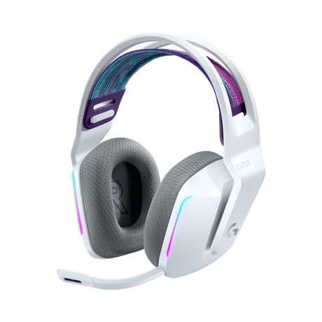 Logitech G G733 LIGHTSPEED Wireless RGB Gaming Headset (White) — Being Shipped