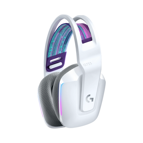 Logitech G G733 LIGHTSPEED Wireless RGB Gaming Headset (White) — Being Shipped