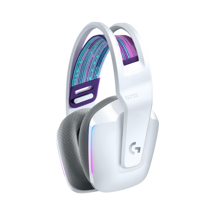 Logitech G G733 LIGHTSPEED Wireless RGB Gaming Headset (White) — Being Shipped