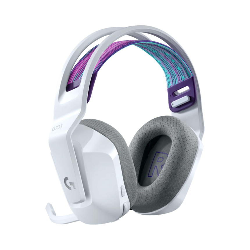 Logitech G G733 LIGHTSPEED Wireless RGB Gaming Headset (White) — Being Shipped
