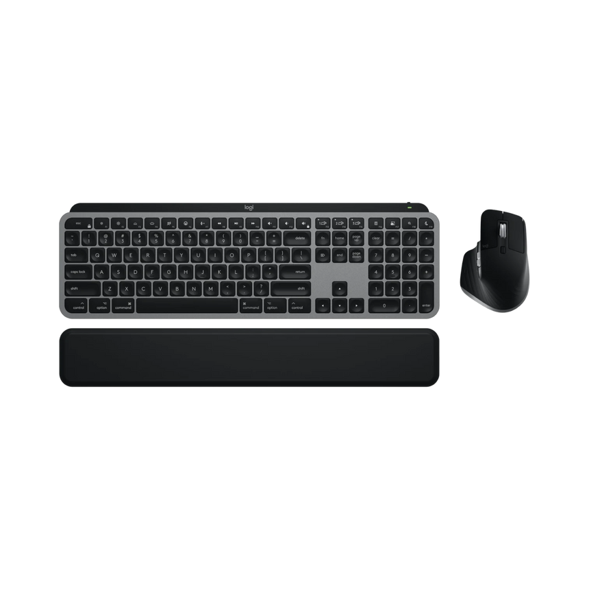 Logitech MX Keys S Wireless Keyboard & MX Master 3S Mouse for Mac Combo Kit (Space Gray) — Being Shipped
