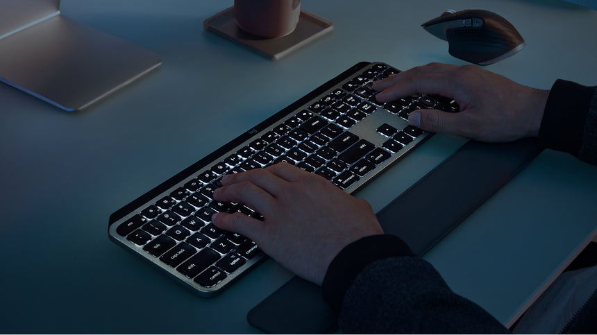Logitech MX Keys S Wireless Keyboard & MX Master 3S Mouse for Mac Combo Kit (Space Gray) — Being Shipped