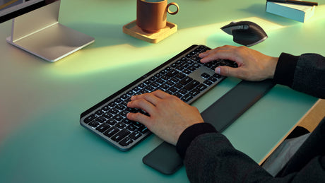 Logitech MX Keys S Wireless Keyboard & MX Master 3S Mouse for Mac Combo Kit (Space Gray) — Being Shipped