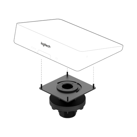 Logitech Grommet Mount for Video Conferencing Touch Controller — Being Shipped