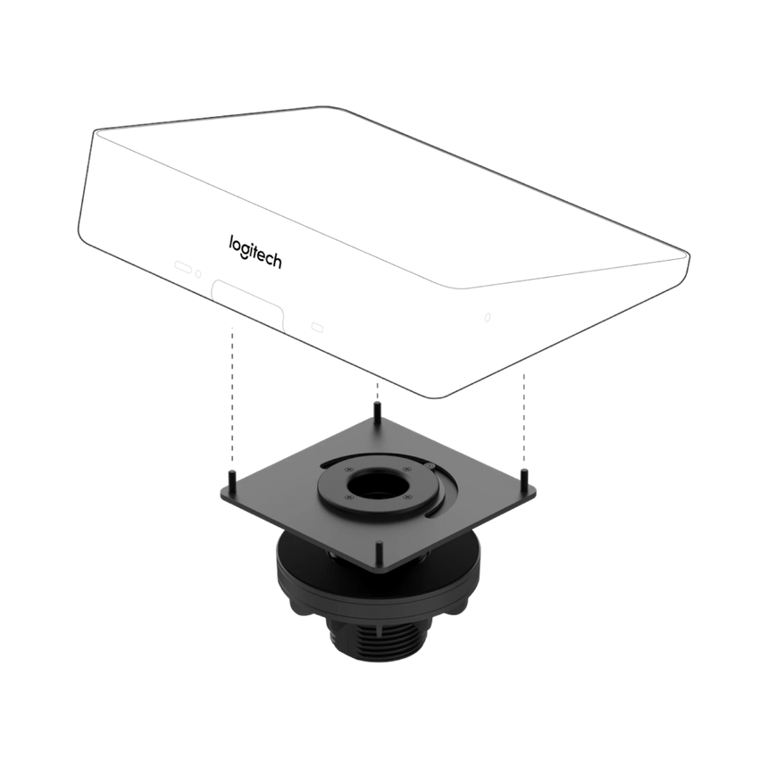 Logitech Grommet Mount for Video Conferencing Touch Controller — Being Shipped