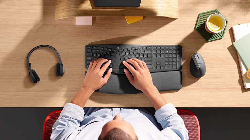 Logitech Ergo K860 Split Wireless Keyboard — Being Shipped