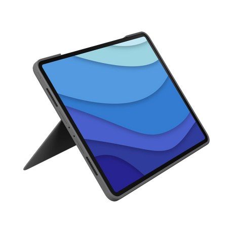 Logitech Combo Touch Backlit Keyboard Case for Apple 12.9" iPad Pro 5th & 6th Gen (Oxford Gray) — Being Shipped