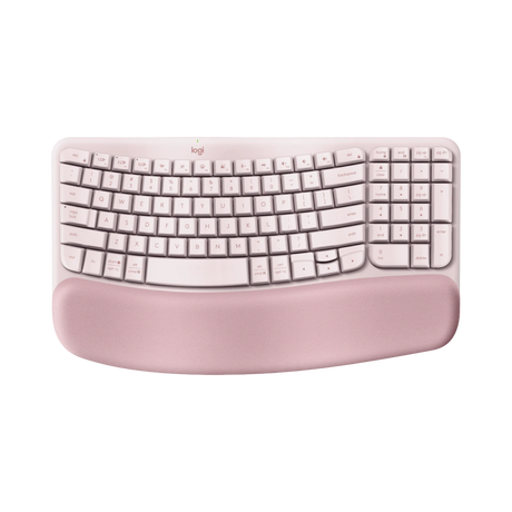 Logitech Wave Keys Ergonomic Wireless Keyboard — Being Shipped