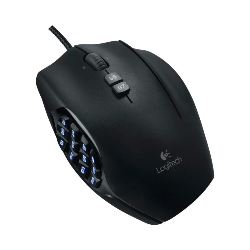 Logitech G G600 MMO Gaming Mouse (Black) — Being Shipped