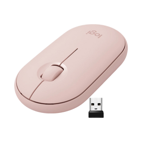 Logitech Pebble M350 Wireless Mouse (Rose) — Being Shipped