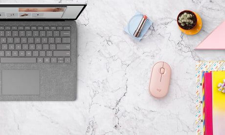 Logitech Pebble M350 Wireless Mouse (Rose) — Being Shipped