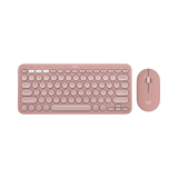 Logitech Pebble 2 Wireless Keyboard & Mouse Combo (Tonal Rose) — Being Shipped