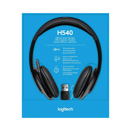 Logitech H540 USB Headset — Being Shipped