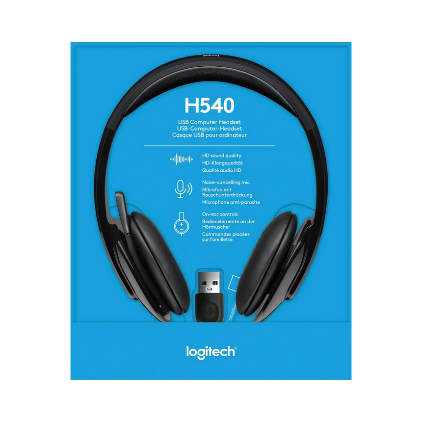 Logitech H540 USB Headset — Being Shipped