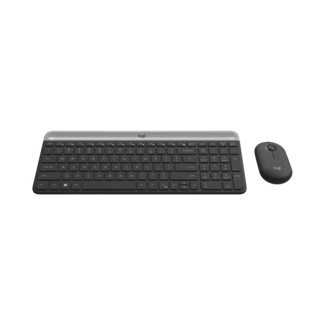 Logitech MK470 Slim Wireless Keyboard & Mouse Combo (Black) — Being Shipped