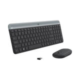 Logitech MK470 Slim Wireless Keyboard & Mouse Combo (Black) — Being Shipped