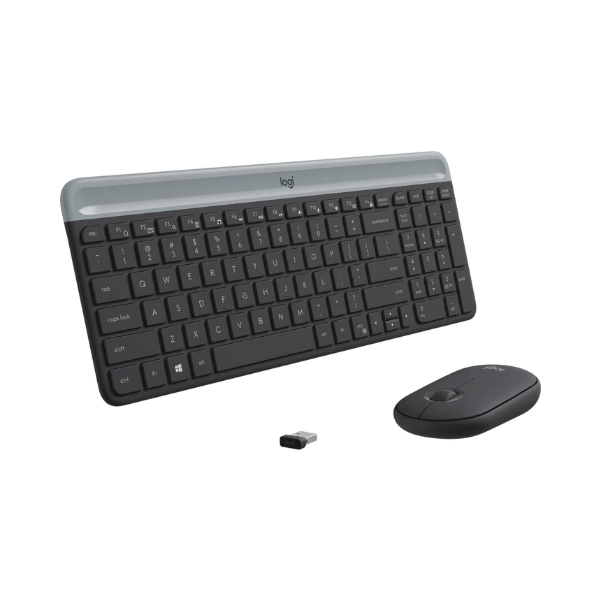 Logitech MK470 Slim Wireless Keyboard & Mouse Combo (Black) — Being Shipped