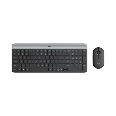 Logitech MK470 Slim Wireless Keyboard & Mouse Combo (Black) — Being Shipped