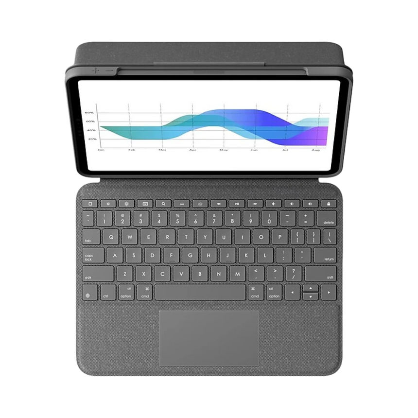 Logitech Folio Touch Keyboard & Trackpad Cover for 11" iPad Pro (Graphite) — Being Shipped