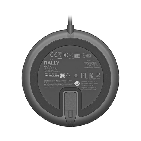 Logitech Rally Mic Pod Modular Microphone — Being Shipped
