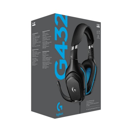 Logitech G G432 Wired Virtual 7.1-Channel Gaming Headset — Being Shipped