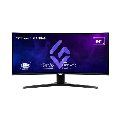 ViewSonic VX3418-2KPC 34" 21:9 Curved VA Gaming Monitor — Being Shipped
