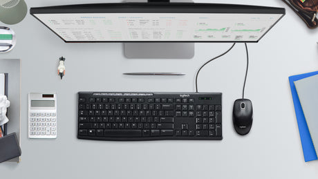 Logitech MK200 Media Combo Ergonomic Keyboard & Mouse — Being Shipped