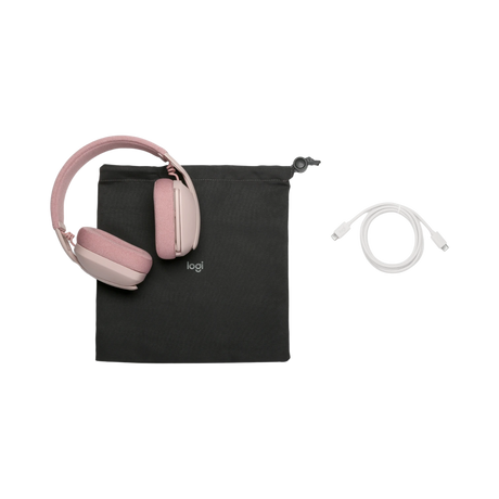 Logitech Zone Vibe 100 Wireless Headset (Rose) — Being Shipped